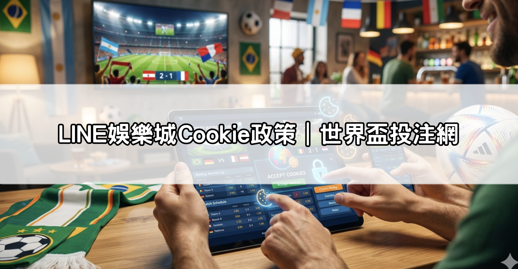 LINE娛樂城Cookie政策｜世界盃投注網
