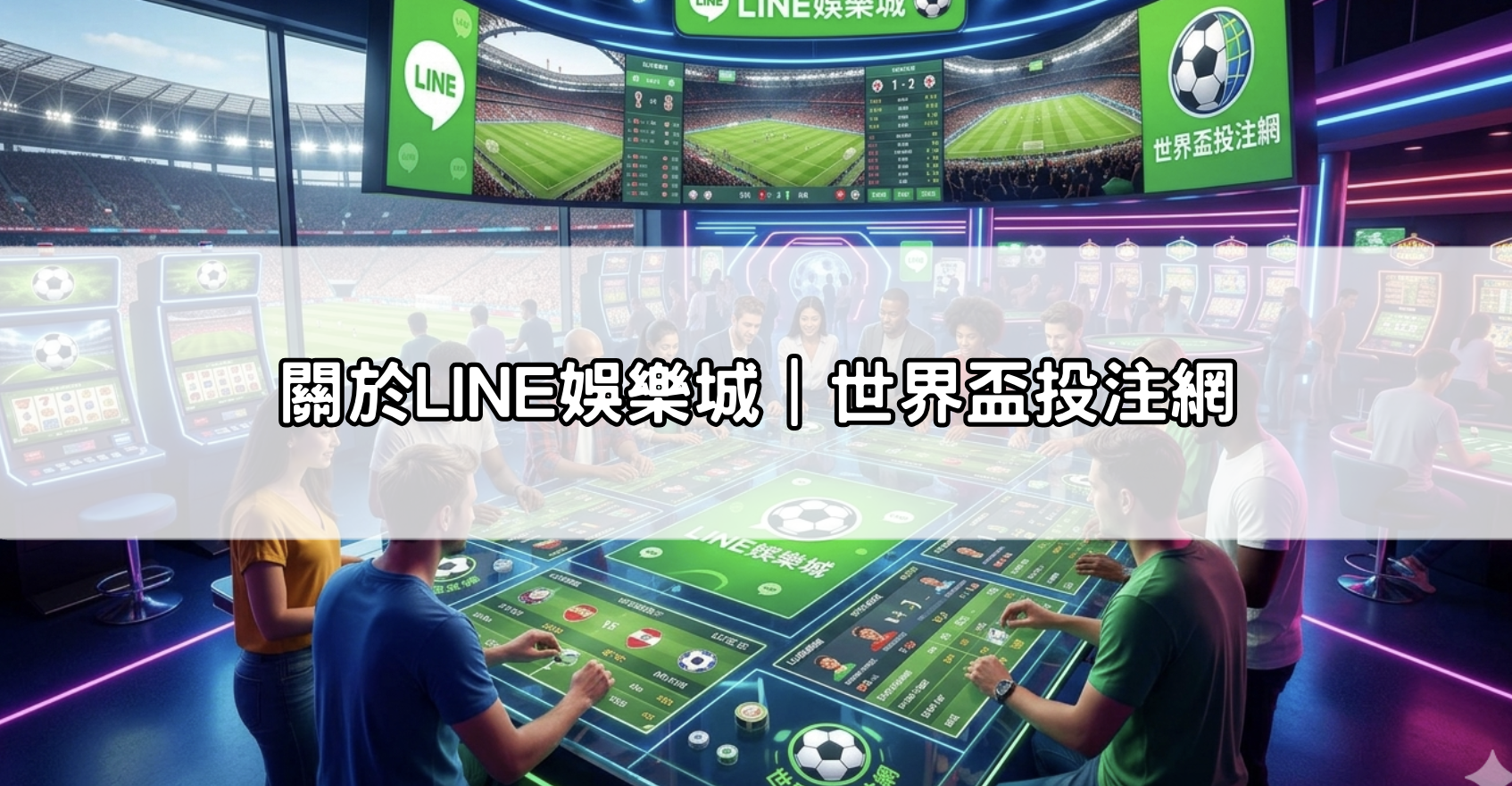關於LINE娛樂城｜世界盃投注網