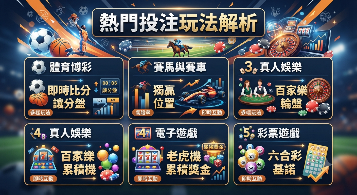 熱門投注玩法解析